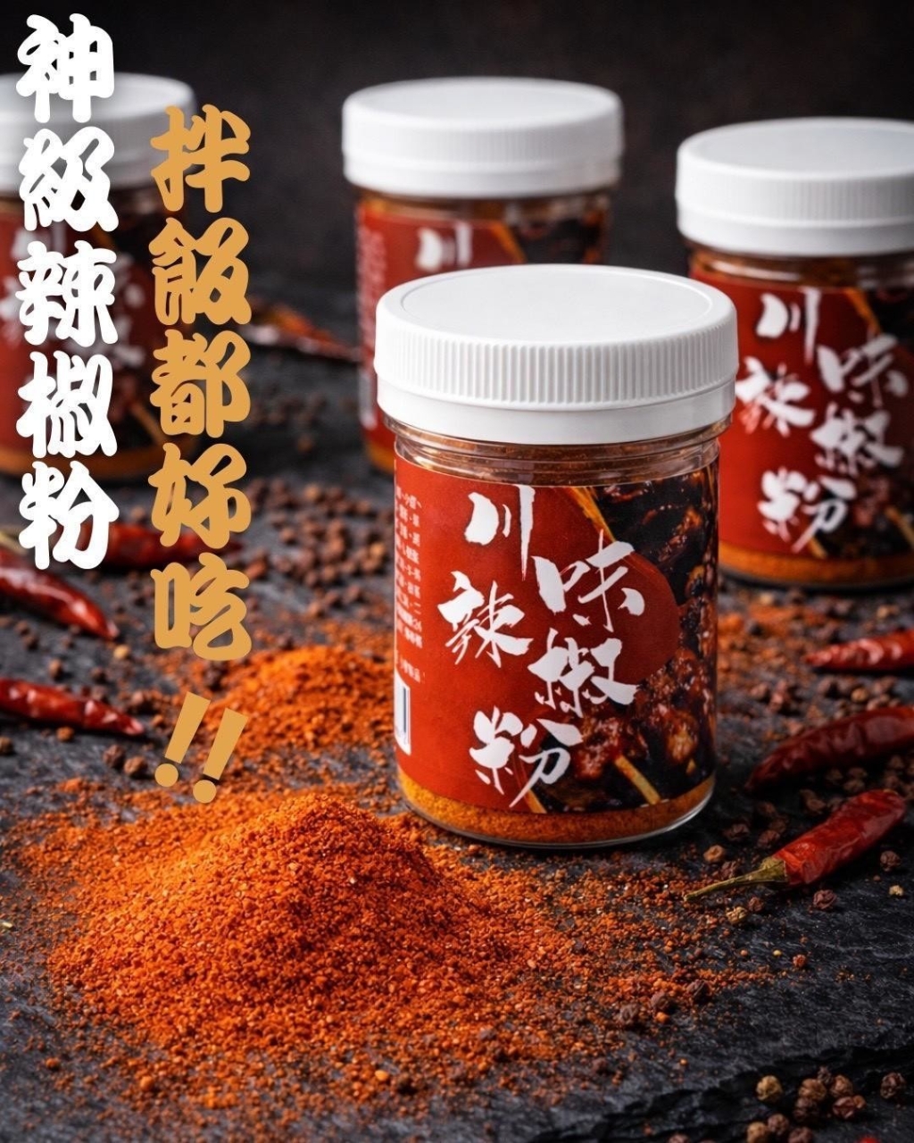 團友一直重複許願回購的胡椒鹽與辣椒粉