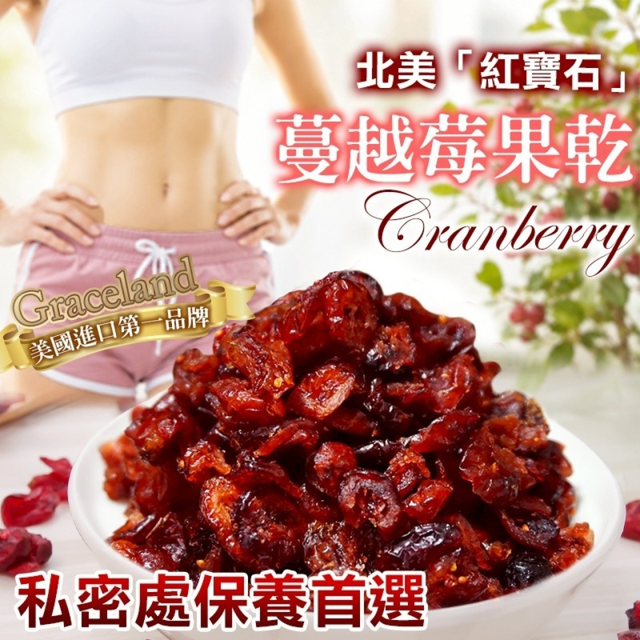北美紅寶石 蔓越莓果乾