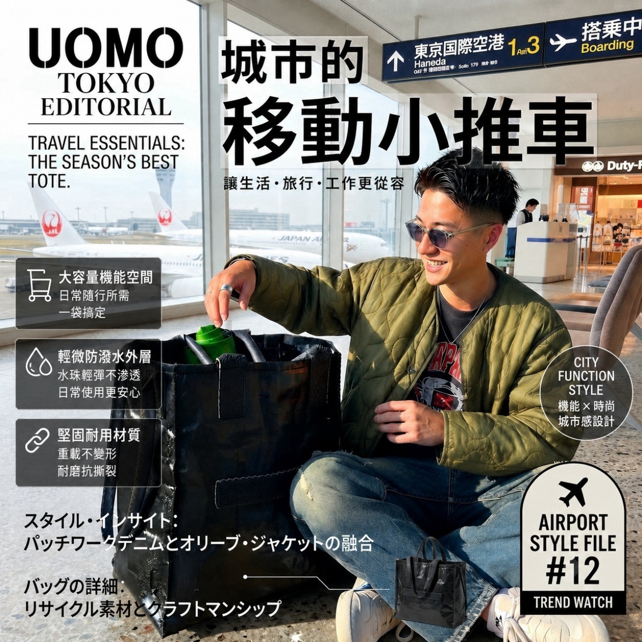 城市漫遊 摺疊移動購物小推車 可登機款