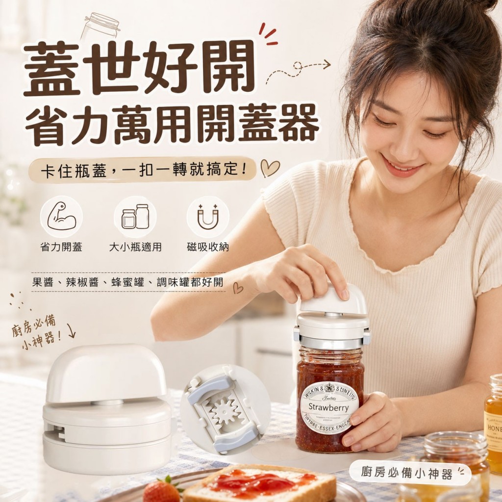 蓋世好開省力萬用開蓋器